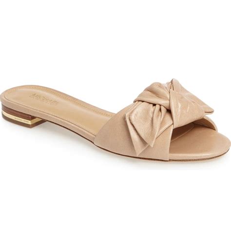 michael kors slipper willa|michael kors slides.